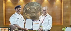 राष्ट्रीय पदक से सम्मानित हुए टाटानगर सिविल डिफेंस इंस्पेक्टर संतोष कुमार