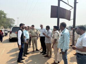 रामनवमी से पहले बागबेड़ा बड़ौदा घाट होगा रोशन, उपायुक्त ने हाईमास्ट लाइट मरम्मत और सफाई के दिए निर्देश