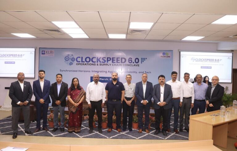 एक्सएलआरआई जमशेदपुर में ‘क्लॉकस्पीड 6.0’ कॉन्क्लेव आयोजित, सप्लाई चेन के भविष्य पर विशेषज्ञों ने रखे विचार