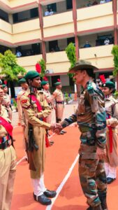 जमशेदपुर: एनसीसी संस्थानों का हाई-लेवल ऑडिट, ग्रुप कमांडर ब्रिगेडियर राम नरेश ने कैडेटों को सिखाए नेतृत्व के गुण
