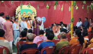 जमशेदपुर: भारी बारिश में भी नहीं थमा उत्साह, बारीडीह हिंदू सम्मेलन में गूंजे ‘भारत माता की जय’ के नारे