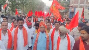 जमशेदपुर: हिंदू नव वर्ष पर भगवामय हुई लौहनगरी, मानगो से साकची तक निकली भव्य शोभायात्रा