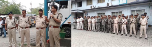 रामनवमी के मद्देनज़र पुलिस छावनी में तब्दील हुआ जमशेदपुर,सिटी एसपी कुमार शिवाशीष ने साकची सीसीआर में दिए कड़े निर्देश