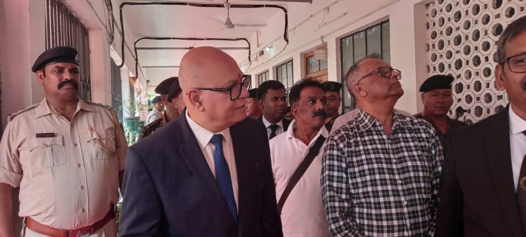 सरायकेला: मुख्य न्यायाधीश न्यायमूर्ति एम.एस. सोनक का व्यवहार न्यायालय निरीक्षण, लंबित मामलों की समीक्षा