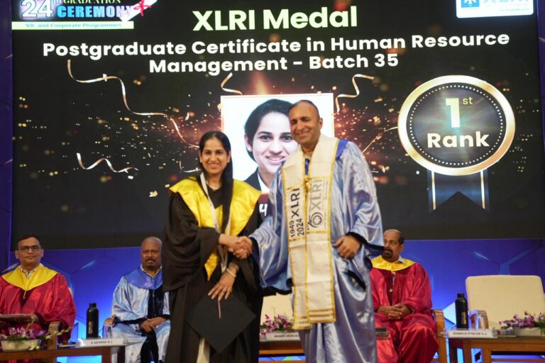 एक्सएलआरआई जमशेदपुर: 24वें दीक्षांत समारोह में 377 प्रतिभागियों को मिली उपाधि, मनोज मुंजाल ने बढ़ाया उत्साह