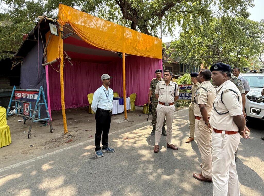 बंगाल चुनाव को लेकर झारखंड बंगाल बॉर्डर पर कड़ी निगरानी, पहले चरण का रण शुरू; 152 सीटों पर मतदान