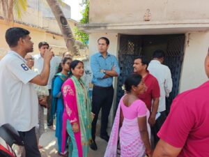 बागबेड़ा में घर-घर कचरा उठाओ योजना के लिए सर्वे शुरू, जिला पार्षद डॉ. कविता परमार की पहल पर अभियान तेज