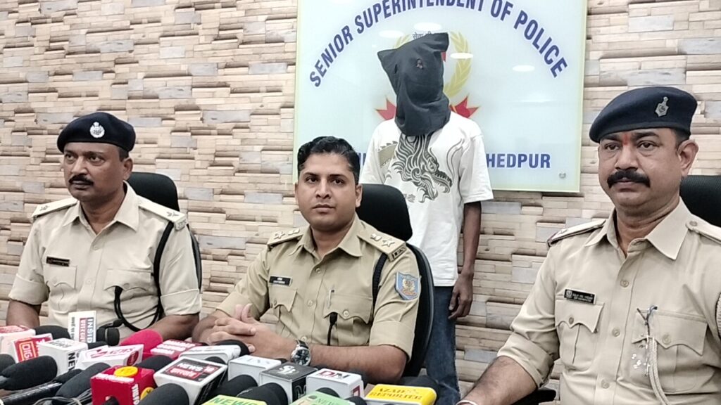 जमशेदपुर में फायरिंग मामले का खुलासा, अवैध हथियार के साथ युवक गिरफ्तार