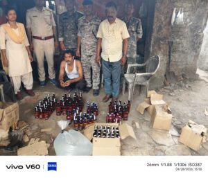 अवैध शराब पर प्रहार: पोटका और बागबेड़ा में छापेमारी; भारी मात्रा में शराब जब्त, एक गिरफ्तार