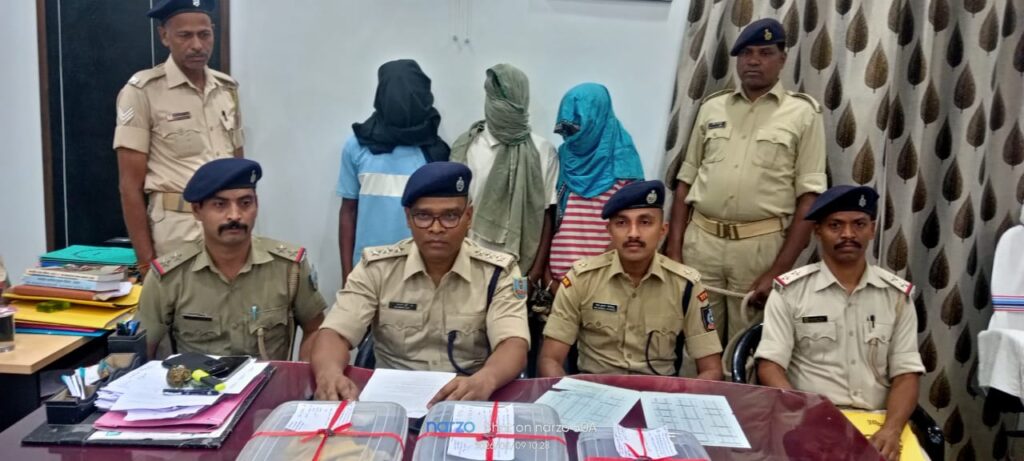 चाईबासा: झींकपानी में सामूहिक दुष्कर्म के तीनों आरोपी गिरफ्तार, पुलिस ने भेजा जेल