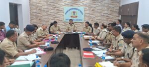 पूर्वी सिंहभूम में क्राइम कंट्रोल को लेकर एसपी पीयूष पांडे की बैठक, बकरीद को लेकर भी दिए निर्देश