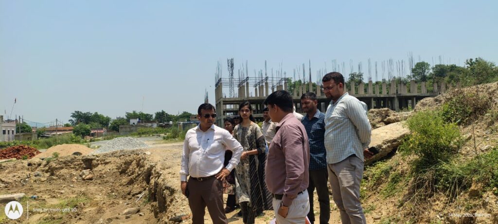 बिरसानगर आवासीय परियोजना का निरीक्षण, 644 आवास जल्द पूर्ण करने का निर्देश