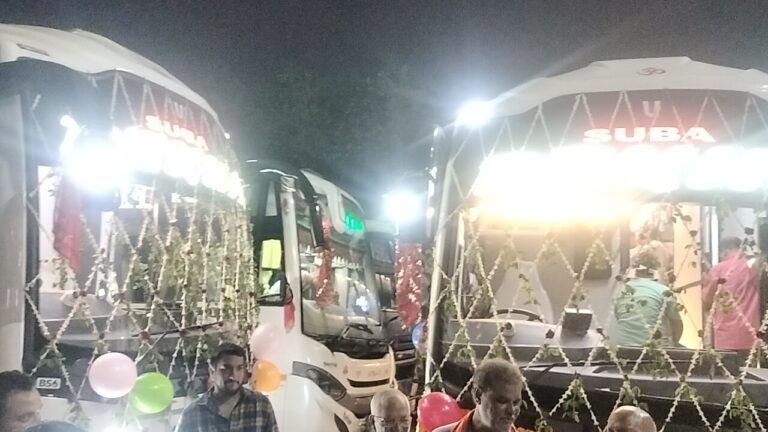 जमशेदपुर से वाराणसी के लिए नई लग्जरी बस सेवा शुरू, विधायक सरयू राय ने किया उद्घाटन