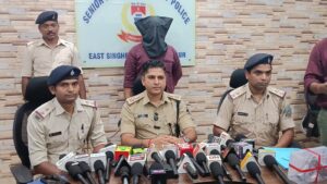 जमशेदपुर: उलीडीह पुलिस ने हथियार के साथ अपराधी को किया गिरफ्तार, रंगदारी वसूलने की थी तैयारी