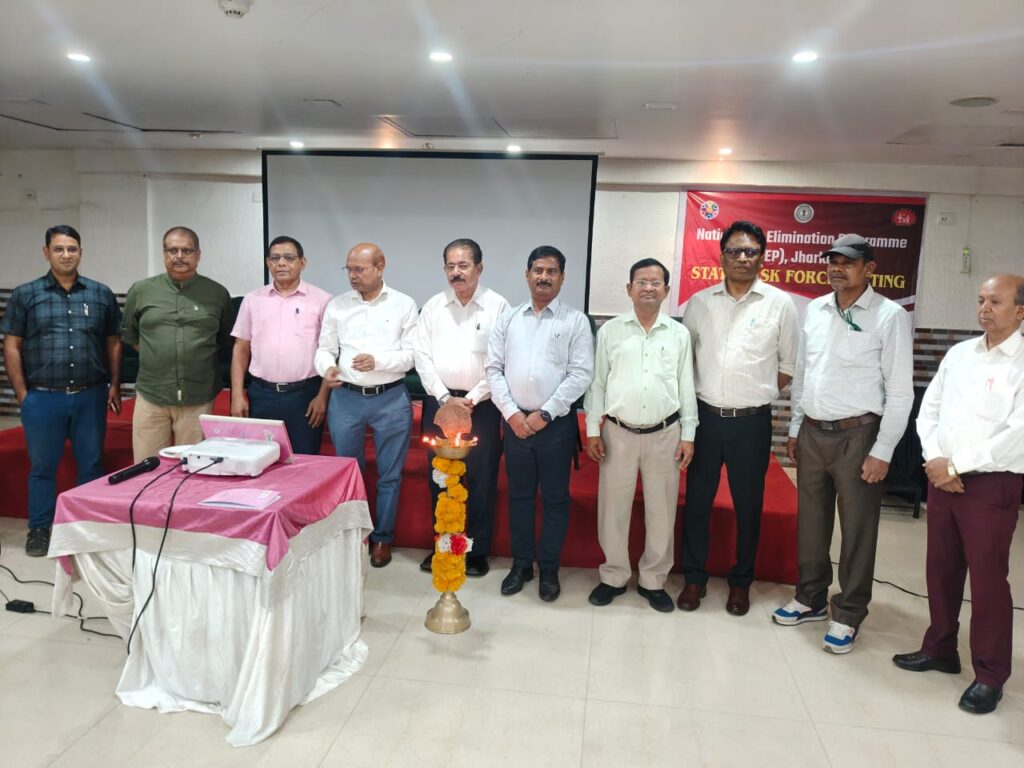 जमशेदपुर में स्टेट टास्क फोर्स ऑन टीबी की बैठक, टीबी उन्मूलन पर बनी रणनीति