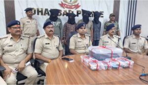 धनबाद में छिनतई गैंग का पर्दाफाश, 4 अपराधी गिरफ्तार