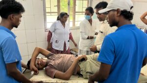 राजनगर में तेज रफ्तार बाइक टाटा सूमो से टकराई, 17 वर्षीय नाबालिग गंभीर रूप से घायल