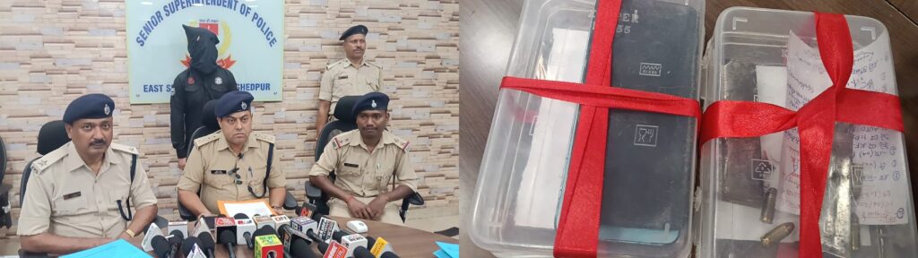 जमशेदपुर: जुगसलाई में पुलिस की बड़ी कार्रवाई, फायरिंग मामले का आरोपी सैयद अदनान गिरफ्तार; स्विफ्ट कार से कारतूस और मैगजीन बरामद