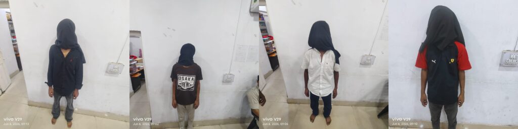 जमशेदपुर में वाहन चोर गिरोह का भंडाफोड़, मानगो पुलिस ने 5 आरोपियों को किया गिरफ्तार