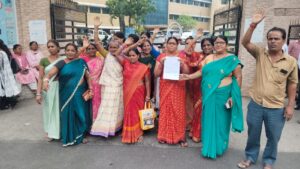 बागबेड़ा की रामनगर बस्ती में पेयजल संकट गहराया, 10 साल बाद भी नहीं मिला पानी का कनेक्शन