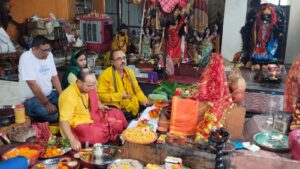 सोनारी सिद्धेश्वरी श्मशान काली मंदिर में माता कामाख्या स्वरूप की प्राण प्रतिष्ठा, वैदिक विधि-विधान से संपन्न हुआ अनुष्ठान