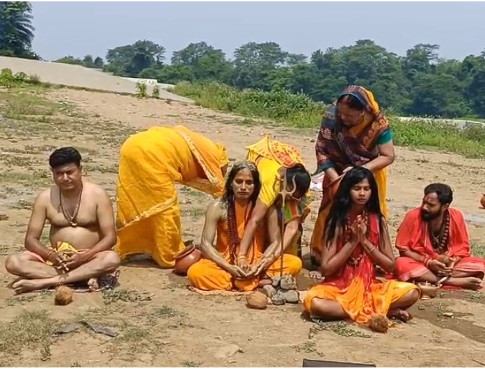 जमशेदपुर में 48 घंटे की अखंड धूनी तपस्या शुरू, विश्व कल्याण के लिए महामाई बगलामुखी धाम में विशेष अनुष्ठान
