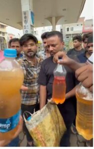 मानगो के भारत पेट्रोल पंप पर दूसरे दिन भी हंगामा, पेट्रोल में पानी की मिलावट का आरोप; वाहन मालिकों ने मांगा मुआवजा