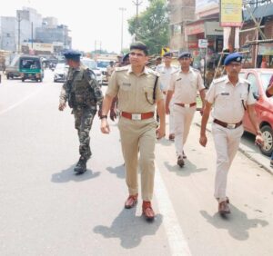 रामगढ़ पुलिस का ‘प्रहरी’ अभियान तेज, एसपी ने रजरप्पा में की पैदल गश्त, अपराध नियंत्रण पर जोर