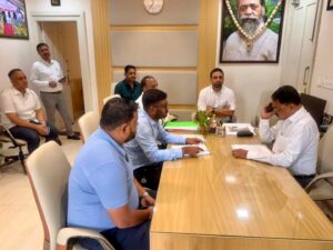 जमशेदपुर के बिल्डरों ने नगर विकास मंत्री सुदिव्य कुमार से की मुलाकात, ऑक्यूपेंसी सर्टिफिकेट समेत कई मुद्दे उठाए