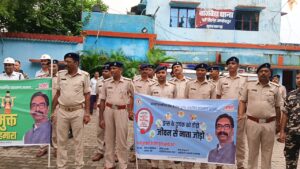 जमशेदपुर में बागबेड़ा थाना पुलिस का नशा मुक्ति अभियान, ग्रामीणों को किया जागरूक