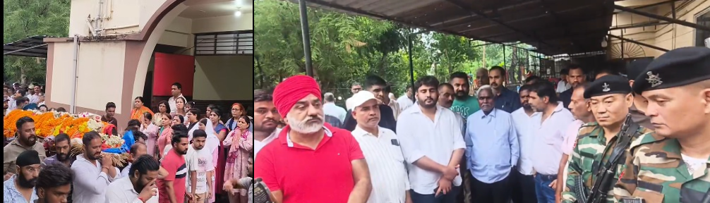 हिमांशु सिंह का अंतिम संस्कार संपन्न: 48 घंटे बाद शांतिनगर से निकली विशाल शव यात्रा, हजारों लोगों ने दी अंतिम विदाई