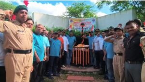 कारगिल विजय दिवस पर पूर्व सैनिकों का सम्मान, शहीदों को दी गई भावभीनी श्रद्धांजलि