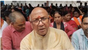मानगो नगर निगम के खिलाफ जदयू का विशाल धरना, विधायक सरयू राय ने मेयर और अधिकारियों पर लगाए गंभीर आरोप