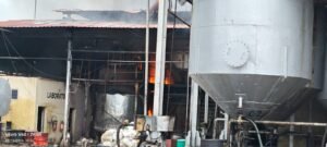 बहरागोड़ा में फलक इंडस्ट्रियल फ्यूल परिसर में भीषण आग, मची अफरा-तफरी