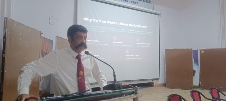 करीम सिटी कॉलेज में एनसीसी द्वारा कैरियर जागरूकता संगोष्ठी आयोजित