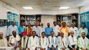 जमशेदपुर में जेडीयू ने वरिष्ठ नागरिकों को किया सम्मानित, सरयू राय के आवासीय कार्यालय में आयोजित हुआ समारोह