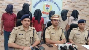 जमशेदपुर में 59 किलो गांजा बरामद, एंटी क्राइम चेकिंग के दौरान 6 आरोपी गिरफ्तार