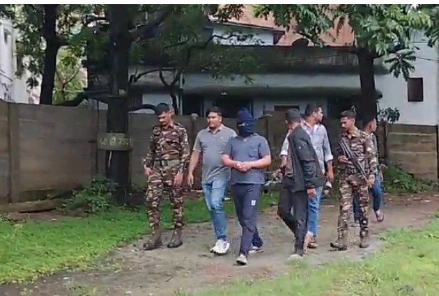 कर्नाटक पुलिस का सोनारी में छापा, एटीएम कैश वाहन लुट मामले में कर रही जांच