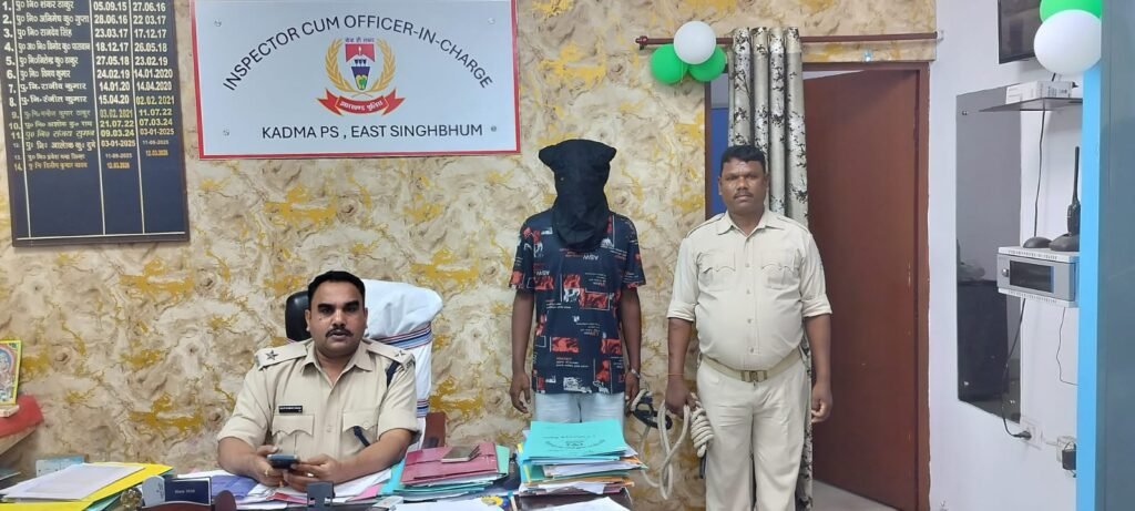 कदमा नंदी मंदिर दानपेटी चोरी का खुलासा, 19 वर्षीय आरोपी गिरफ्तार