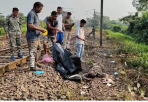 कांड्रा रेलवे लाइन के किनारे अज्ञात युवक का शव बरामद,  जांच में जुटी पुलिस
