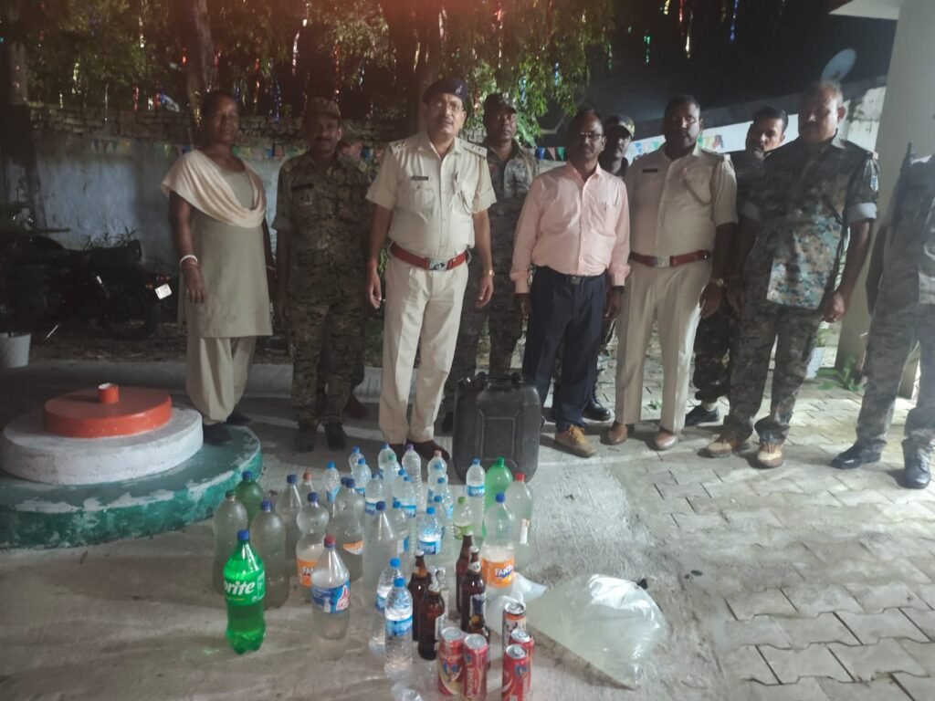 दुर्गा पूजा से पहले जमशेदपुर में उत्पाद विभाग की छापेमारी,एक गिरफ्तार