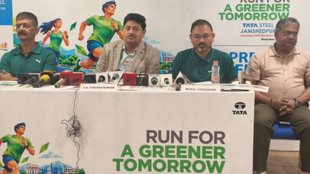 जमशेदपुर: टाटा स्टील हाफ मैराथन के 11वें संस्करण की घोषणा, हर धावक के नाम पर लगेगा एक पौधा