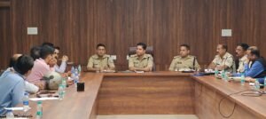 जमशेदपुर में बैंक सुरक्षा को लेकर पुलिस और बैंक अधिकारियों की बैठक, सीसीटीवी -अलार्म सिस्टम की हुई समीक्षा