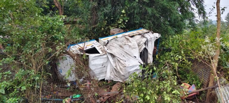 मनोहरपुर-राउरकेला मुख्य मार्ग पर भीषण हादसा, युवक की मौत और सात घायल