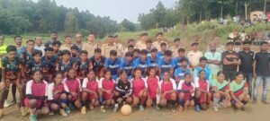 रायजामा में सामुदायिक पुलिसिंग के तहत फुटबॉल प्रतियोगिता, डीआईजी और एसपी ने बढ़ाया खिलाड़ियों का उत्साह