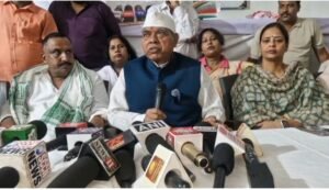जमशेदपुर में कांग्रेस प्रदेश अध्यक्ष केशव महतो कमलेश का भाजपा पर हमला, बोले- पथराव लोकतंत्र में स्वीकार्य नहीं