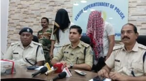 जमशेदपुर: बर्मामाइंस में अवैध हथियारों के साथ दो युवक गिरफ्तार, एक विधि-विरुद्ध निरुद्ध बालक भी पकड़ा गया