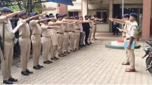 जमशेदपुर एसएसपी कार्यालय में राष्ट्रीय एकता दिवस की शपथ, पुलिस अधिकारियों ने लिया संकल्प